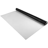 VEVOR Dance Floor 6.6x23ft, Dance Floor Roll 0.06in Thick PVC Vinyl Dance Mat Black/White Reversible Portable Marley Dance Practice Floor, Non-Slip Dance Flooring for Ballet Jazz Pop Lyrical Style