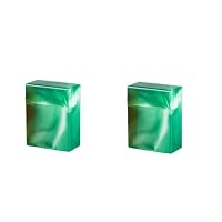 XXL Cigarette Box for 30 Cigarettes, Marbled Plastic without Bridge - Stable and Very Light Stock Pack (5 Boxes Depending on Availability