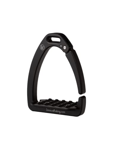 Tech Stirrups INNOVA Riding Sicherheitssteigbügel Olympia Black Safety Steigbügel, Farbe:Black