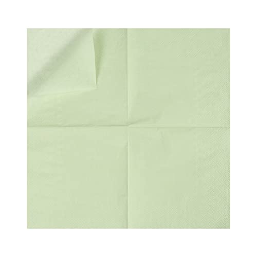 image for BEFORYOU 100 Pack Cocktail Napkin 2-Ply Dessert Napkins Folded 5 x 5 I