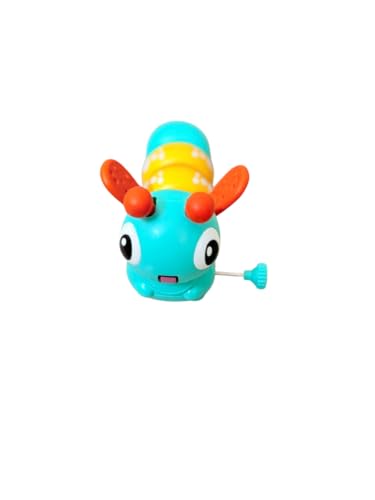Image of BSB Prime Wind Up Key Operated Dancing Moving Caterpillar Toy for Kids | Gifting Ideas for Kids Party Birthday Celebration| Playful | Interactive & Engaging | Entertaining | 1 pc (Turquoise)