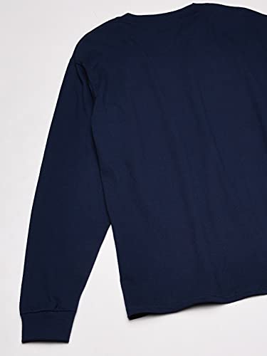 Image of Hanes Men's Beefy Long Sleeve Shirt, 1 or 2 Pack