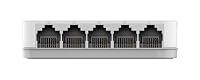 D-Link GO-SW-5E 5-Port Ethernet Easy Desktop Switch (10/100 Mbit/s, automatische MDI/MDIX-Erkennung) weiß – Ansicht 3