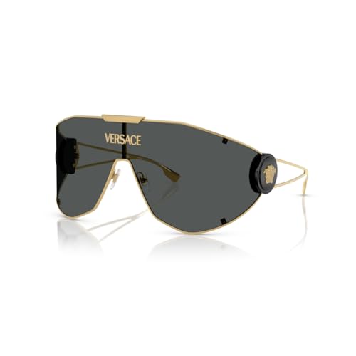 Versace VE2268 64MM Shield Sunglasses For Men +BUNDLE with ACCESSORY EYEWEAR KIT