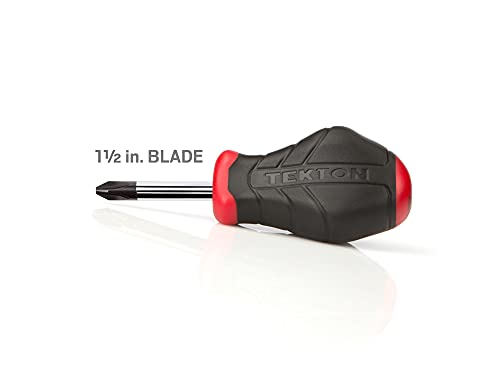 Image of TEKTON Stubby P2 High-Torque Screwdriver | DHP30002 | Made in USA