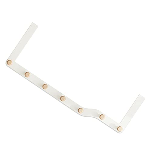 Ciieeo Coat Hanger Hat Towel Bag Hook Over The Door Hook Door Back Hanger Wood Material Simple Style Design
