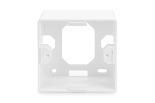 Toma de conexión Cat-5e de superficie DIGITUS RJ45 blanca para redes locales 3