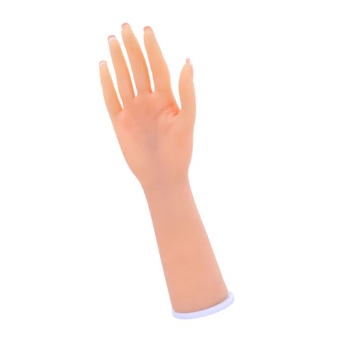 Modèle de main en silicone pour manucure et dessin d'art