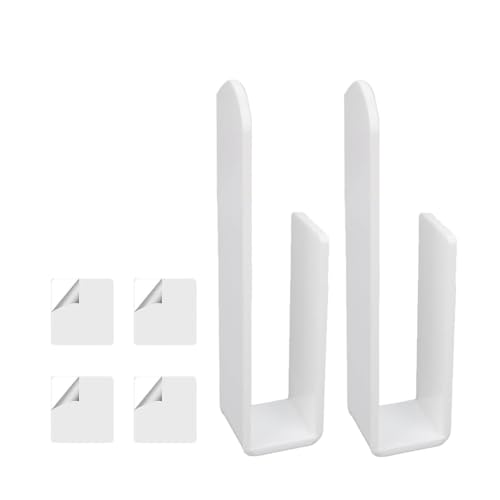 Pqahffowr 2 de Pared de Acrílico para Sombreros, Organizador de Gorras de Béisbol, Soporte Multiusos para Gorras de Béisbol, Perchas para Sombreros B