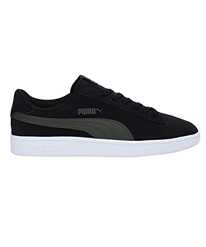 Image of Puma Unisex-Adult Smash V2 Buck Black-Garden Gre Sneakers