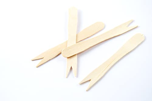 SHOBI Forchettine Chips di Legno per Patatine