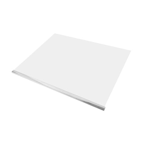 SHINEOFI Ripiano in Vetro Temperato per Frigorifero Domestico, Mensola Divisoria Portaoggetti Resistente e Salvaspazio, Accessorio da Cucina per Ampia Capacità di Stoccaggio