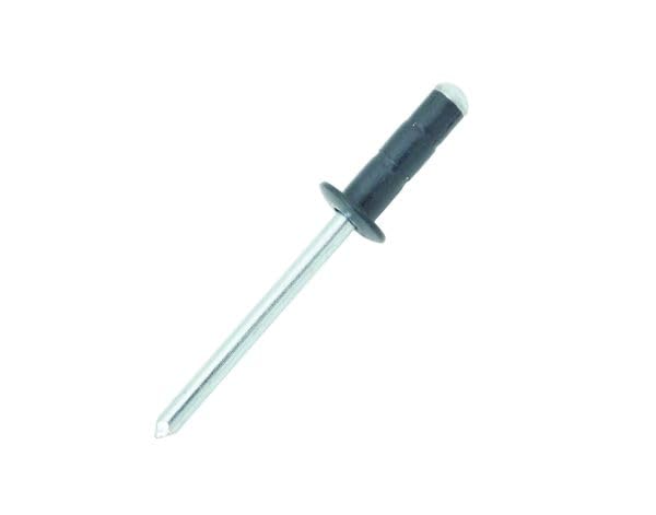 4.8 x 15 Aluminium/Steel Dome Head Multigrip Rivets (100PCS) (Anthracite Grey)