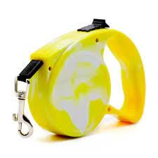 PAVITYAKSH Retractable Dog LACE 3M Design Retractable Dog Leash,Nylon Dog Leash, Heavy Duty Pet Walking Leash One-Handed Brake Dog Walking Jogging Training Leash with Anti-Slip Handle