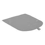 TOBBOMEY Copriwater Spesso per Bagno Copri Sedile WC Protettivo Antipolvere Fodera Lavabile per Coperchio Vasca Adatto alla Maggior Parte dei Coperchi Sanitari