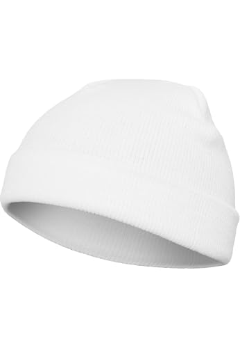 Flexfit Mütze Heavyweight Beanie, White, one Size, 1500KC-00220-0050