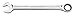 GearWrench 5/16 inch x 5/16 inch x 5.508 in. L 12 Point SAE Combination Wrench 1 pc.
