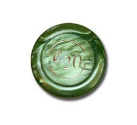 Modiano European Style Poker Chip Sample Set - 11 New Chips! #TOP4