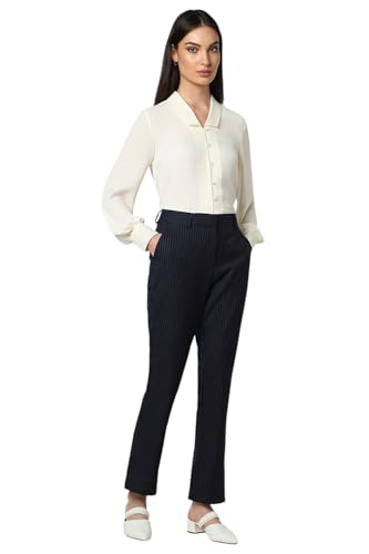 Image of Van Heusen Women Regular Fit Casual Pants