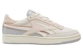 Reebok Unisex Club C Revenge Sneaker, Tapioca/Chalk/Grey 1, 12 Women/10.5 Men