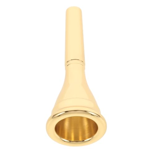 Wakauto Mouthpiece Silver French Horn Musical Instrument Replacement Accessory Sturdy and Easy to Use