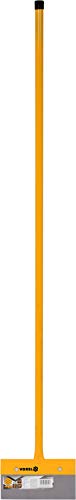 Vorel hormigón raspador con mango de metal, 75 x 200 mm | Longitud del mango: 130 cm | Muelle Acero hojas | 19760030 Rascador Rasqueta para hielo (scharre Muelle Acero