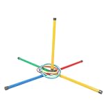 BESTonZON Outdoor Toss Rings Leichtes Wurfspielzeug aus Robustem Kunststoff Fördert Konzentration...