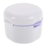 minkissy Zahnspangendose Aufbewahrungsbox für und Gebiss Tragbare Sichere Dose zur und Schutz von Retainern und Alignern für Reisen und Zuhause