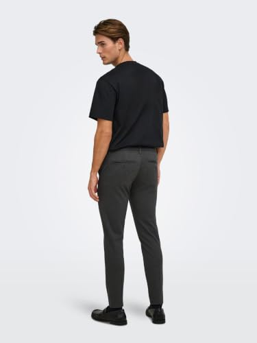 Only & Sons Male Chino Mark 3432Dark Grey Melange – Ansicht 5