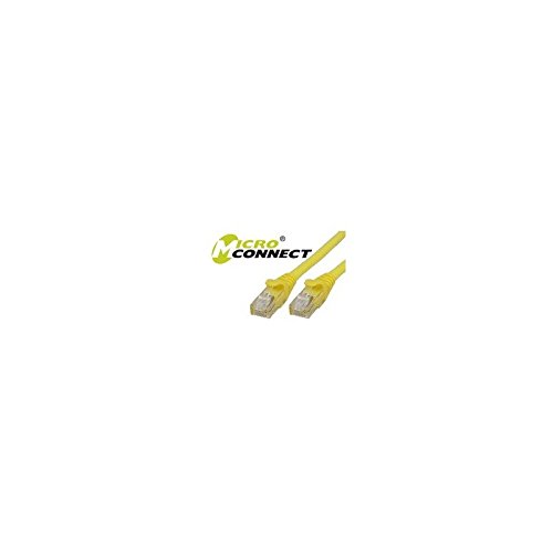 Preisvergleich Produktbild MicroConnect utp603ybooted Kabel Ethernet weiß