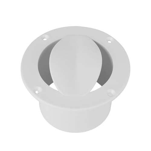 Fenteer Piezas de Ventilación para de Embarcaciones, Componente de Fácil Instalación, Resistente, de Alto Rendimiento, Accesorios de Mantenimiento, Ree, Blanco