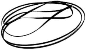 Idencis Carriage Timing Belt for Canon G-Series G2000, G1000, G3000, G4000, G1010, G2010, G2020, G3010, G2002 Printers