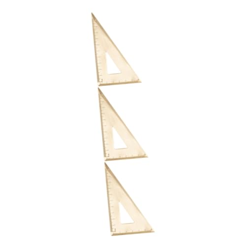 Regla triangular inoxidable ideal para llevar en la mochila de instituto o universidad