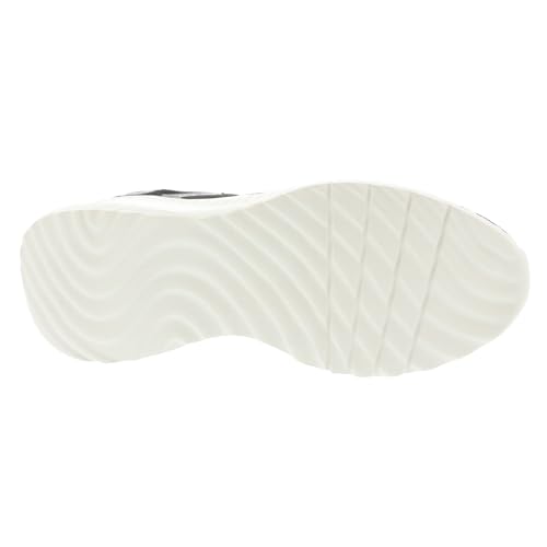 Skechers Men's Squad Chaos-Tough Walk Hands Free Slip-ins Sneaker, Black, 8.53