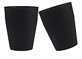Gereen 1.5 Gallon Small Trash Can,Round Small Wastebasket Garbage Can for Bathroom Bedroom Kitchen Countertop Under Sink (Black, 2 Pack)