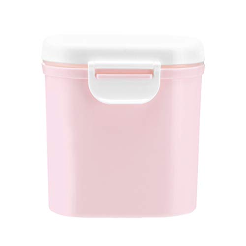 MILISTEN Formule Dispenser Melkpoeder Container Babyvoeding Opslag Graan Bonbondoos Voor Peuter Kinderen Reizen (Roze) - Image 5