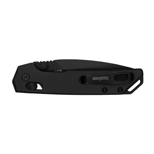Image of Kershaw Mini Iridium Folding Pocket Knife, 3 inch D2 Steel Blade, DuraLock, Aluminum Handle, Pocketclip