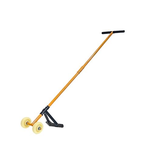 Image of Hectare Wheel Weeder for Gardening & Farming | Manual Hand Push Weeding Tool | Heavy Duty Garden Weeder for Soil Loosening, Weed Removal & Intercultivation