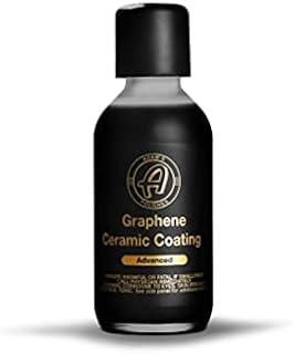 Adam's Advanced Graphene Ceramic Coating (60ml) - 10H Graphene Coating for Car Detailing Professionals | 9+ Years of Protection & Patented UV Glow Technology | Apply After Car Wash & Paint Correction