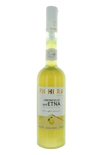 Affinamento: - Colore: Limoncello dell\'Etna da 500 ml Fichera by Nelson Sicily