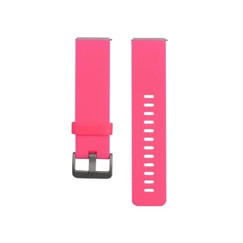 Suitable for Fitbit Blaze Watch Soft Silicone Watch Replacment Strap (Color : Pink, Size : Small)