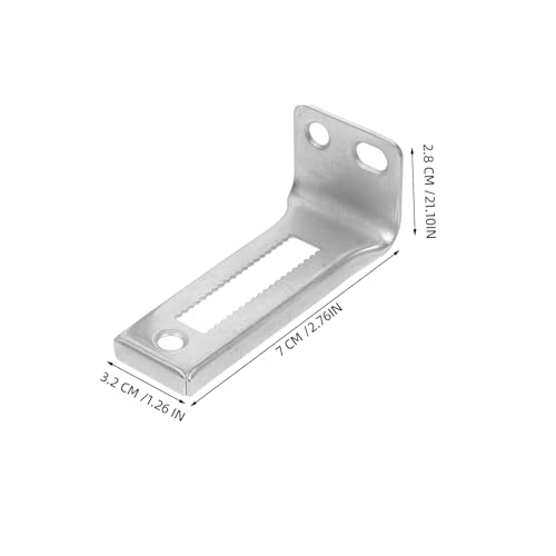 Luxshiny pivotes para puertas corredizas y plegables en acero inoxidable, kit fuerte para hogar miniatura 2
