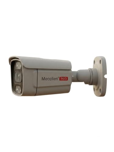 Image of 5MP Full Color Outdoor Bullet CCTV Security Camera with AI Detection, Star Light, Night Vision, Weatherproof Housing & Adjustable Mount | Starlight | Metal Body