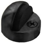 Baldwin 4010.102 Floor Type Half Dome Door Bumper, Oil Rubbed Bronze