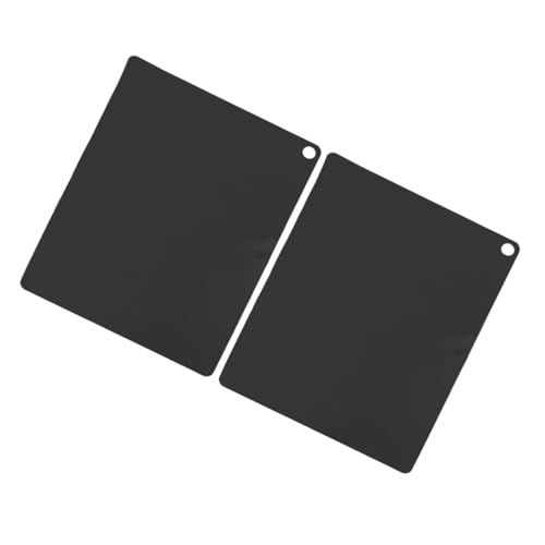 VILLCASE 2 piezas Protector de Placa Inducción Silicona Alfombrillas Antideslizantes Resistentes al Calor para Cocina Estera Protectora Multifuncional para Encimeras y Ollas