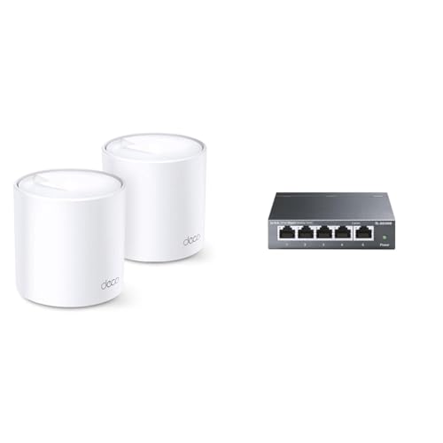 Image of TP-Link Deco X20(2-Pack) AX1800 Whole Home Mesh Wi-Fi System, Next-Gen WiFi 6, Replace Routers and W