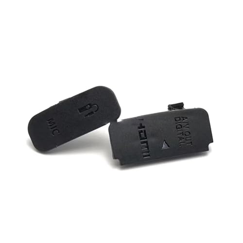 Tapa de goma USB para ranura HDMI compatible Canon EOS 650D 700D miniatura 3