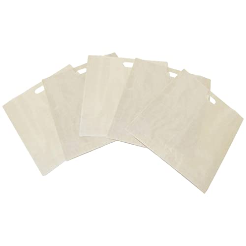 Abbto 5 bolsas para tostadora de queso a la parrilla – Bolsas para tostadora reutilizables para sándwiches de queso a la parrilla, mangas antiadherentes para tostadoras para panecillos, pasteles