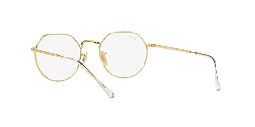 Image of Ray-Ban Rx6465f Jack Low Bridge Fit Round Prescription Eyeglass Frames