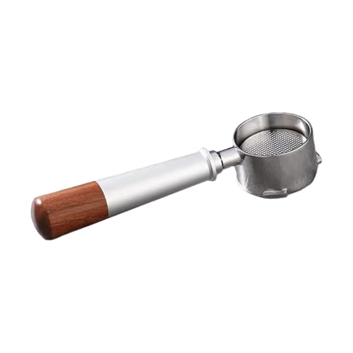 Portafilter de acero inoxidable Profesional Límite de la máquina de espresso Soporte de filtro sin fondo para entusiastas del café